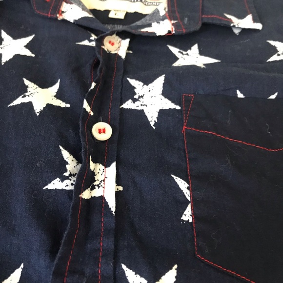 American Garage stars button up. - Picture 3 of 5